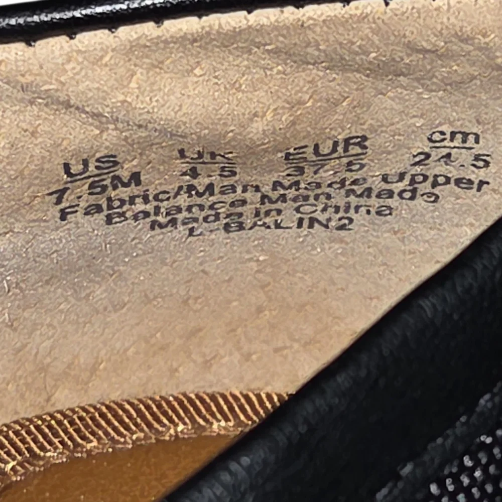 Franco Sarto Women’s Black Fabric Platform Loafers Sz 7.5M – Chunky Sole Slip-On